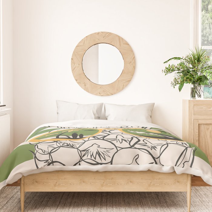 Pineapple Dreams 6 Duvet Cover Gallery Image 3