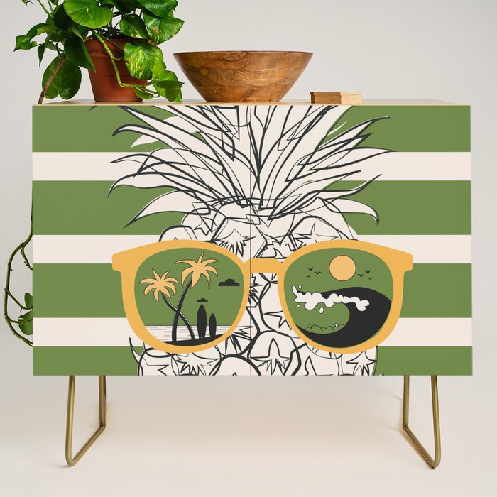 Pineapple Dreams 6 Credenza Gallery Image 1