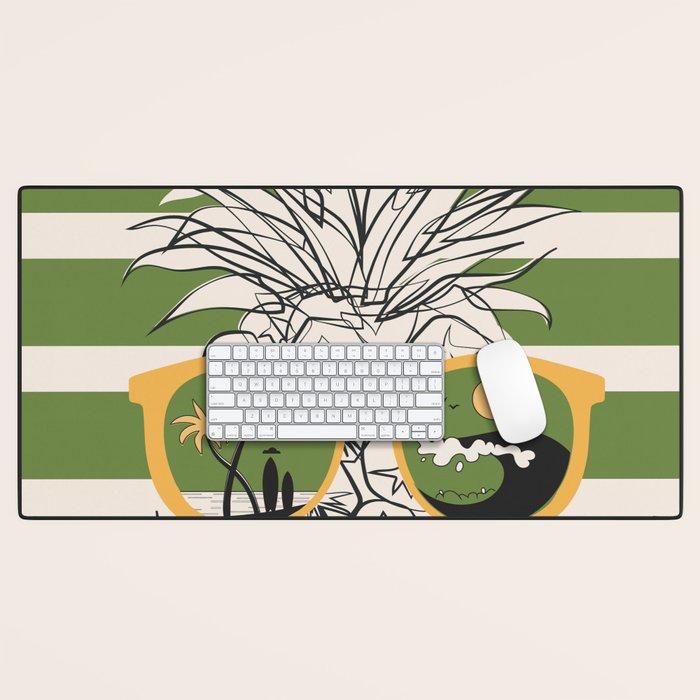 Pineapple Dreams 6 Desk Mat Gallery Image 1