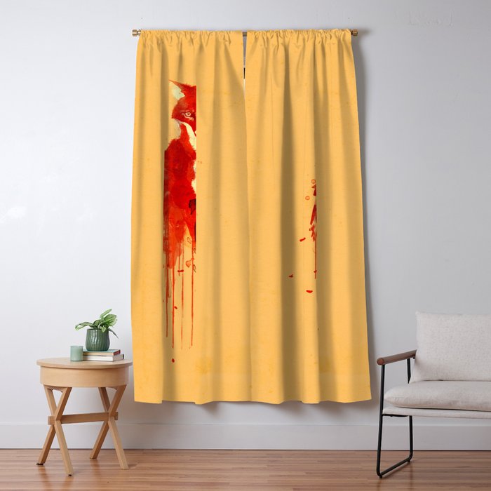 The fox, the forest spirit Window Curtain Gallery Image 5