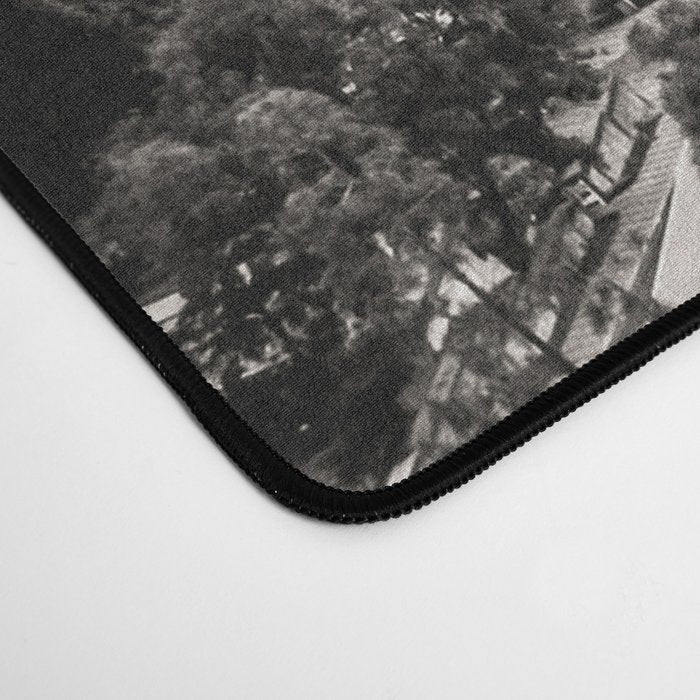 Los Angeles Black and White Desk Mat Gallery Image 4