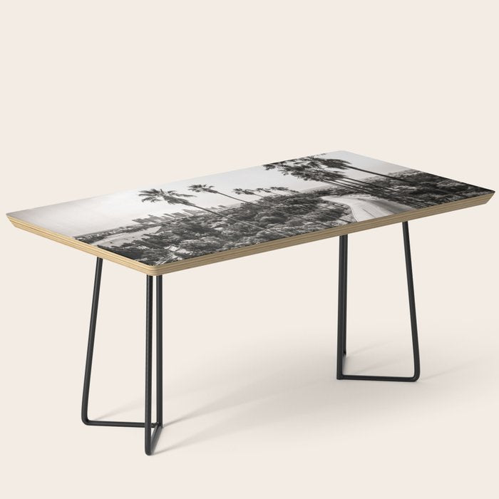 Los Angeles Black and White Coffee Table Gallery Image 1