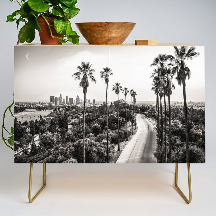 Los Angeles Black and White Credenza Gallery Image 1