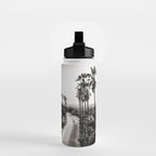 Los Angeles Black and White Water Bottle Gallery Image 2