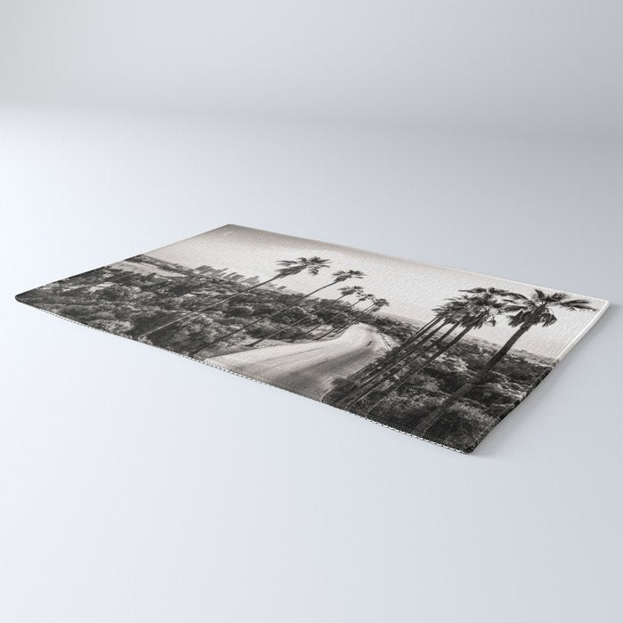 Los Angeles Black and White Rug Gallery Image 3