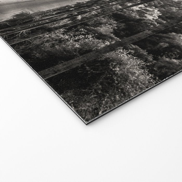 Los Angeles Black and White Welcome Mat Gallery Image 2