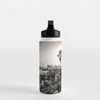 Los Angeles Black and White Water Bottle Gallery Image 3