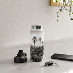 Los Angeles Black and White Water Bottle Gallery Image 4