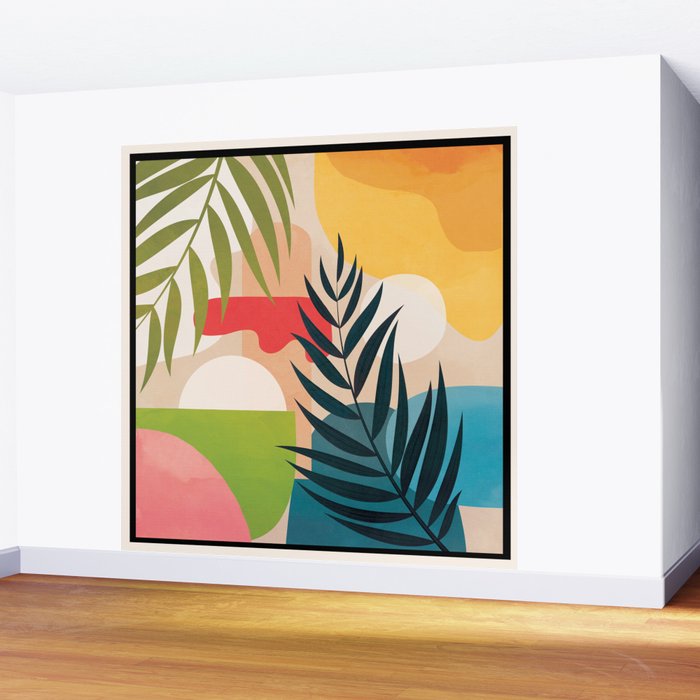 Sunrise Garden 1  Wall Mural Gallery Image 2