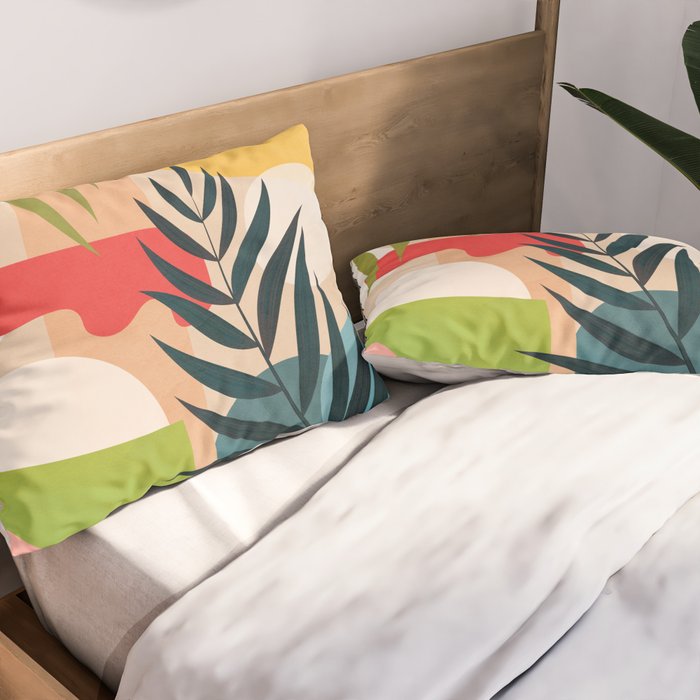 Sunrise Garden 1  Pillow Sham Gallery Image 2