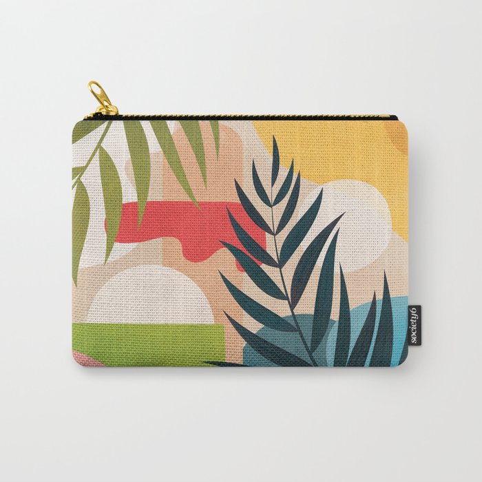 Sunrise Garden 1  Carry All Pouch Gallery Image 1