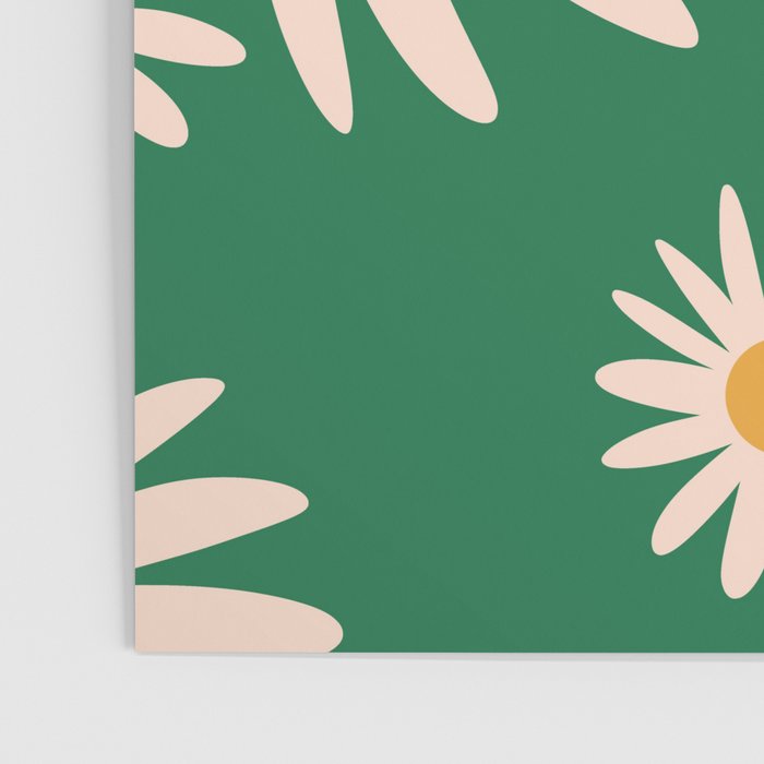 Retro Daisy pattern  Poster Gallery Image 3