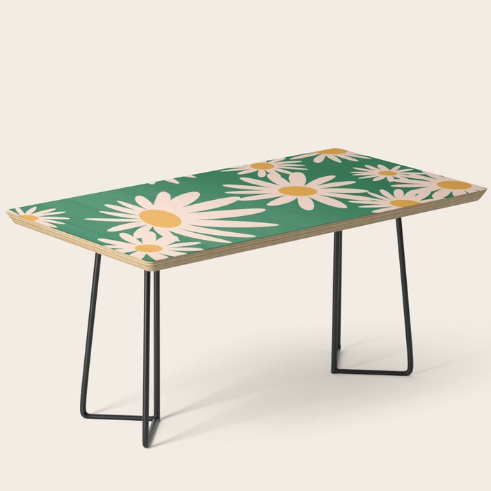 Retro Daisy pattern  Coffee Table Gallery Image 1