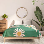 Retro Daisy pattern  Comforter Gallery Image 3
