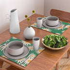 Retro Daisy pattern  Placemat Gallery Image 2
