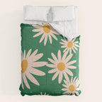 Retro Daisy pattern  Comforter Gallery Image 6