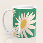 Retro Daisy pattern  Coffee Mug Gallery Image 3