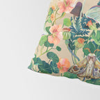 Floral Luna Moth Pillow Sham Gallery Image 4