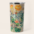 Floral Luna Moth Travel Mug Gallery Image 1