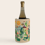 Floral Luna Moth Wine Chiller Gallery Image 2