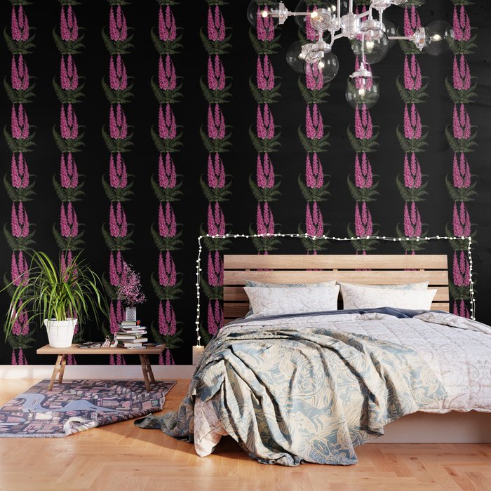 Foxglove and Fern Wallpaper Gallery Image 3