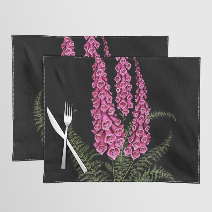 Foxglove and Fern Placemat Gallery Image 1