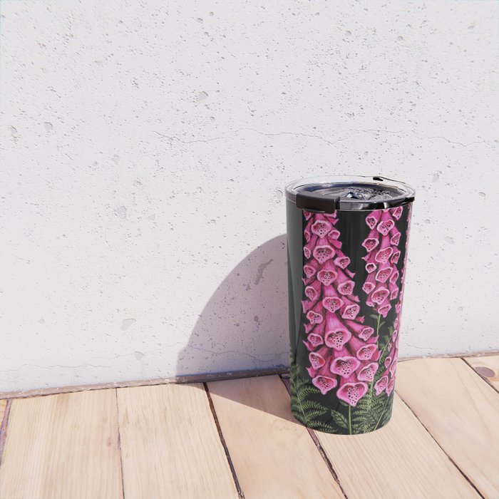 Foxglove and Fern Travel Mug Gallery Image 4