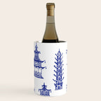 Chinoiserie Temple Pagodas Wine Chiller Gallery Image 1