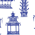 Chinoiserie Temple Pagodas Coffee Mug Gallery Image 2