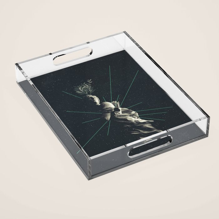 Marbled Dignity Acrylic Tray Gallery Image 1