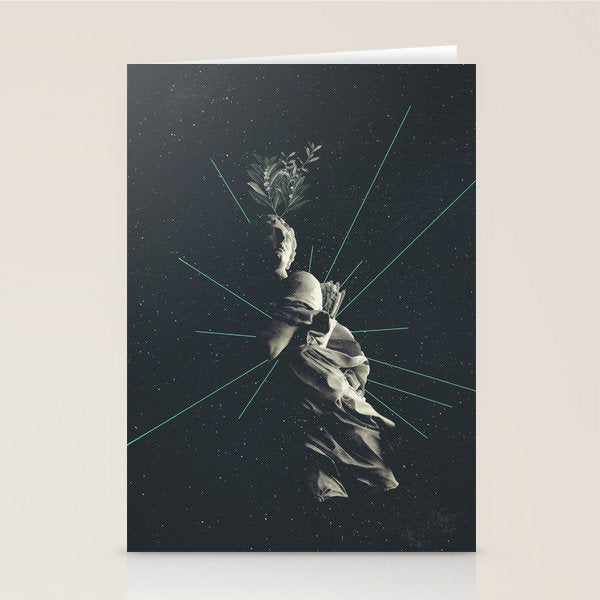 Marbled Dignity Stationery Card Gallery Image 2