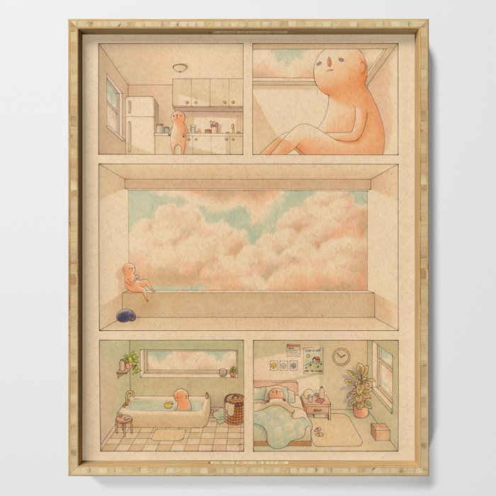 Sunny Days Inside Serving Tray Gallery Image 1