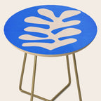 Chathams Blue: Wild Leaf | Matisse Foliage Paper Cutouts 02 Side Table Gallery Image 2