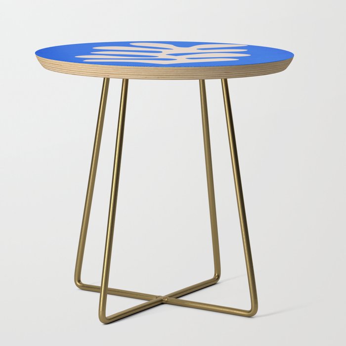 Chathams Blue: Wild Leaf | Matisse Foliage Paper Cutouts 02 Side Table Gallery Image 1