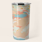 abstraction landscape in pastels Travel Mug Gallery Image 1