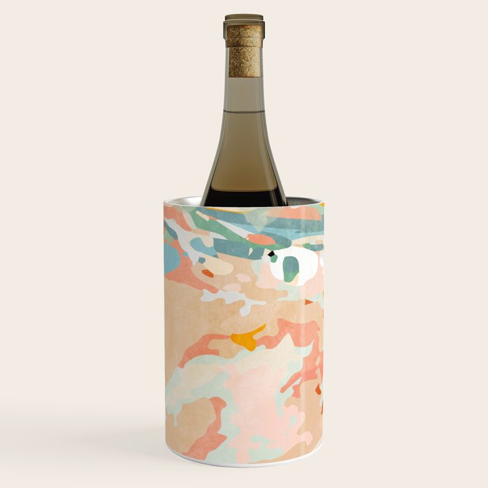 abstraction landscape in pastels Wine Chiller Gallery Image 3