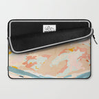 abstraction landscape in pastels Laptop Sleeve Gallery Image 2