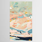 abstraction landscape in pastels Tablecloth Gallery Image 2