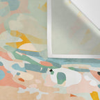 abstraction landscape in pastels Wall Tapestry Gallery Image 3