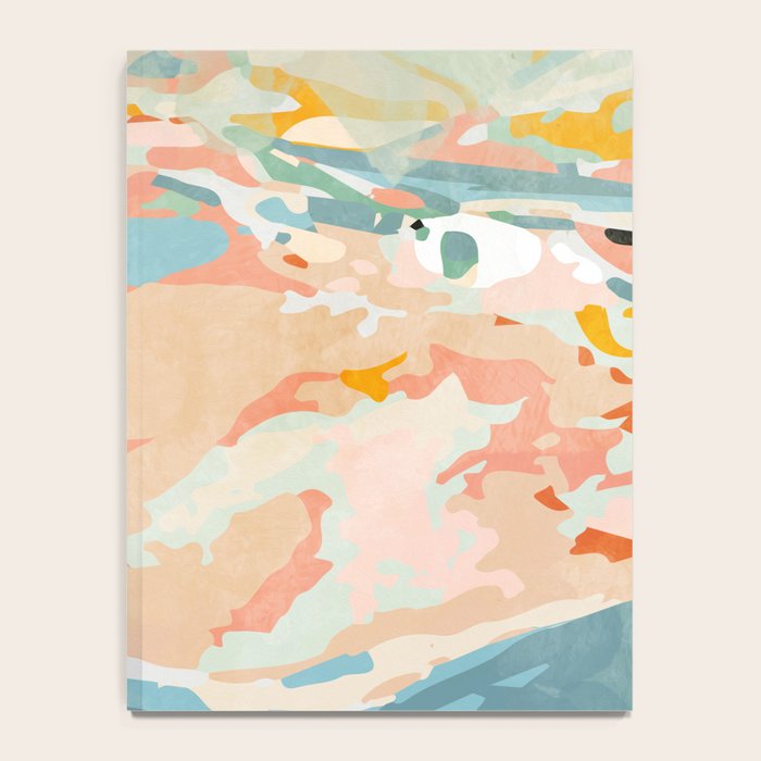 abstraction landscape in pastels Notebook Gallery Image 4