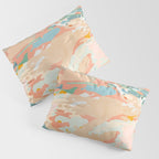 abstraction landscape in pastels Pillow Sham Gallery Image 3