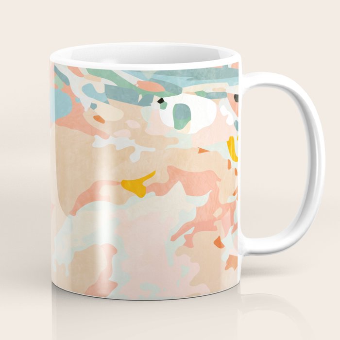 abstraction landscape in pastels Coffee Mug Gallery Image 1