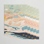 abstraction landscape in pastels Wrapping Paper Gallery Image 3