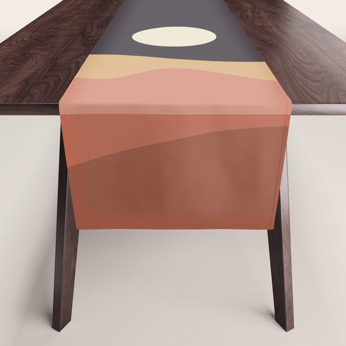 Geometric Landscape 23B Table Runner Gallery Image 1