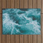 Electric Ocean Outdoor Rug Gallery Image 1