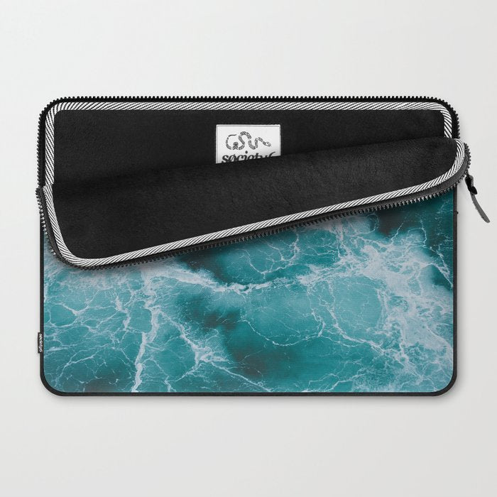 Electric Ocean Laptop Sleeve Gallery Image 2