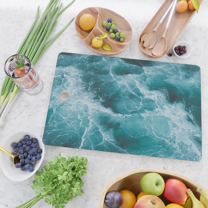 Electric Ocean Cutting Board Gallery Image 2