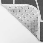 abstract line art face Bath Mat Gallery Image 2