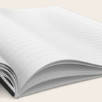 abstract line art face Notebook Gallery Image 2