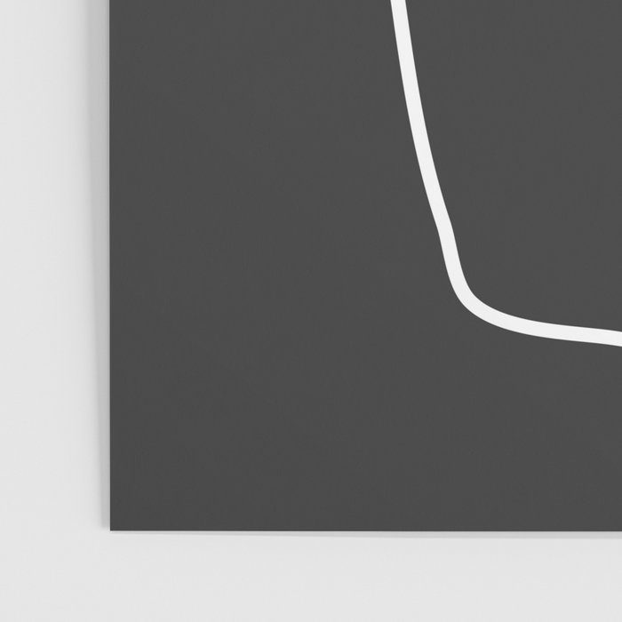 abstract line art face Poster Gallery Image 3